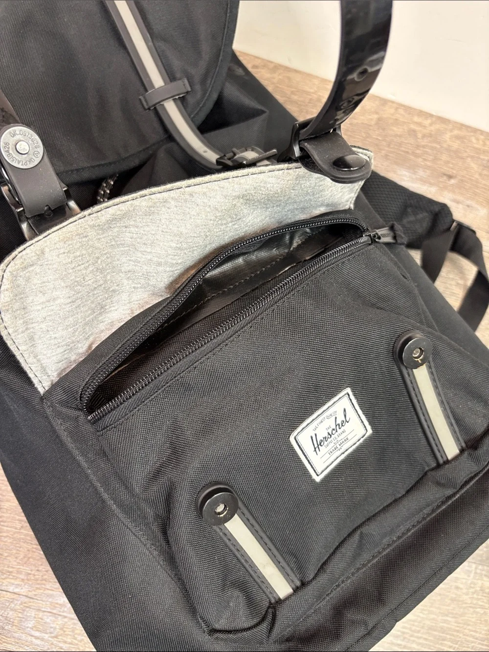 Herschel Little America Backpack Black Laptop Backpack 19”